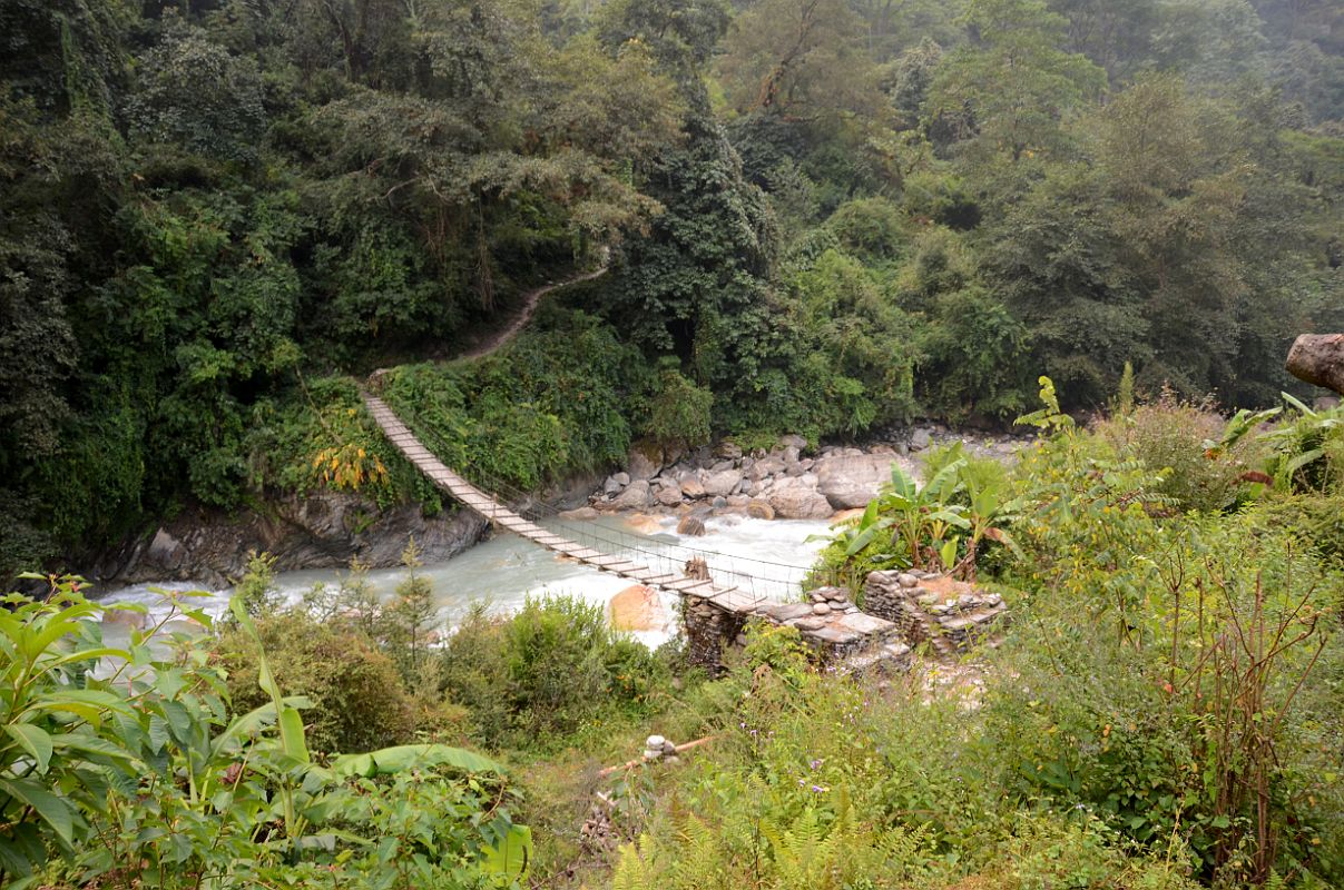 16 Bridge 1397m Over Myagdi Khola Just After Naura Bhir On Trek From Boghara To Darbang Around Dhaulagiri 